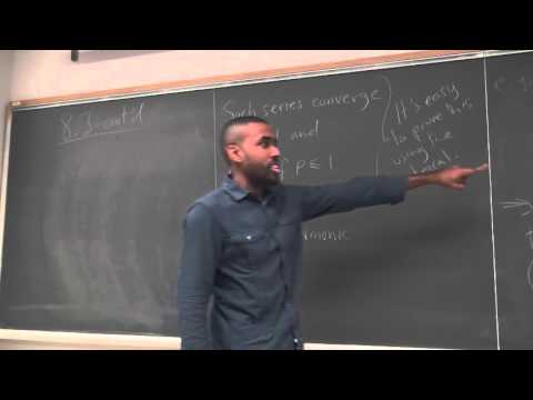 Math 203 Lecture 32 - P Series and the Comparison Tests