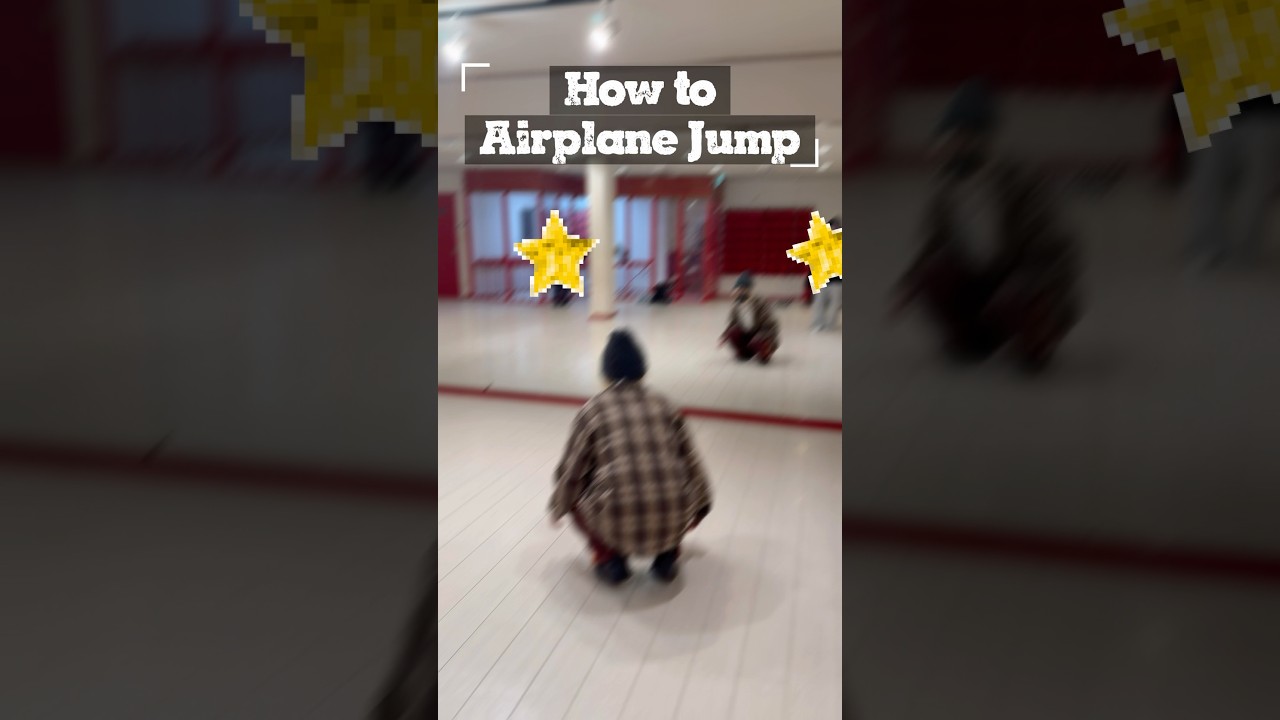 How to Airplane Jump #shorts #dance