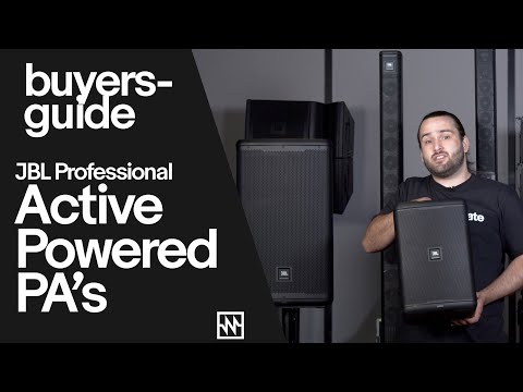 JBL Professional Active Powered PA Systems Buyers Guide