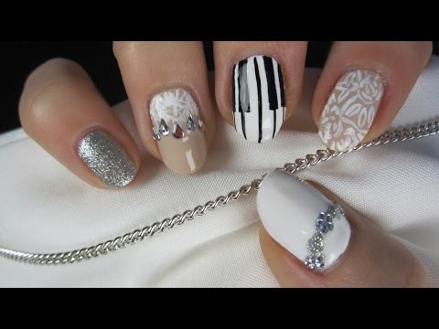 Kpop: Nine Muses/9MUSES (나인뮤지스) - Sleepless Night (잠은 안오고 배는 고프고) nail art