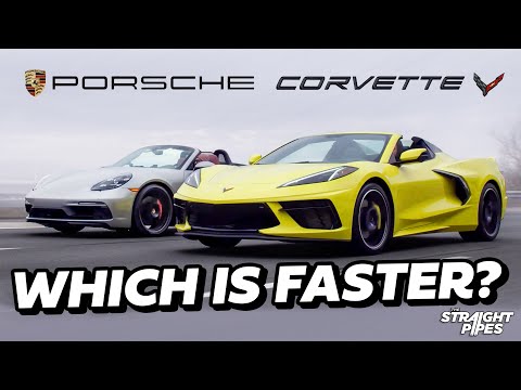 SHOCKER! C8 Corvette vs Porsche Boxster GTS 4.0