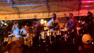 Grupo Fantasma "Hijo" at the Pecan Street Festival