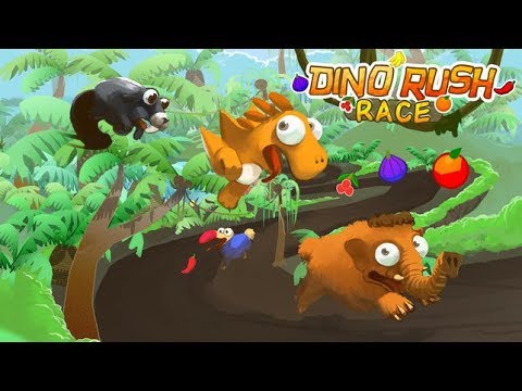 Dino Rush Race [iOS Gameplay]