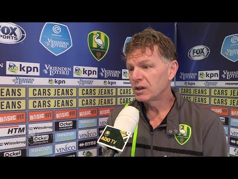 Fons Groenendijk: "We kunnen brutaal zijn, gezien de stand"