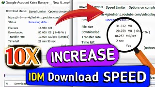 How To Increase IDM Download Speed 2025 | 10x Faster | IDM | FahimTec