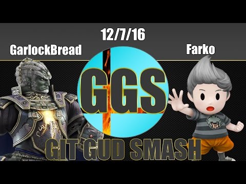 Git Gud Smash 6 - GarlockBread (Ganondorf) Vs. Farko (Lucas) - Smash for Wii U