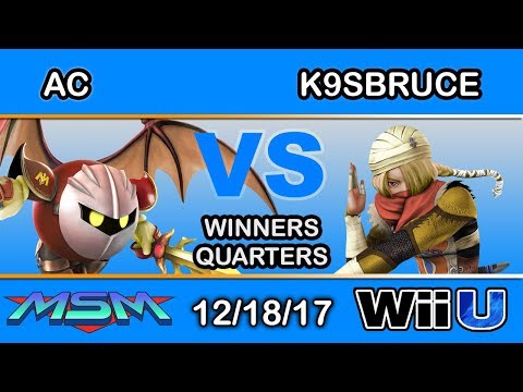 MSM 126 - AC (Meta Knight) vs. K9sbruce (Sheik) Winners Quarters