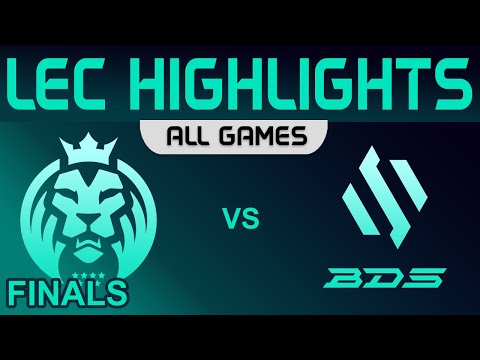 MAD vs BDS ALL GAMES Highlights Playoffs Finals LEC Spring 2023 MAD Lions vs Team BDS by Onivia