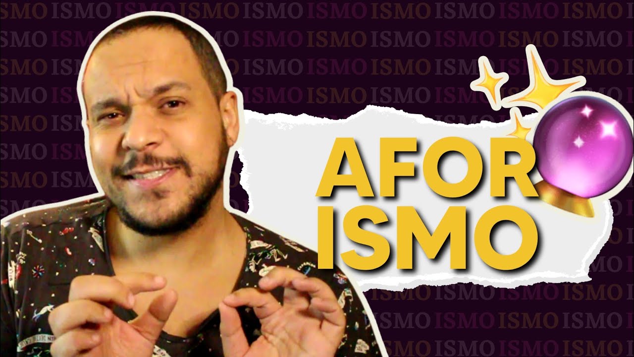 Fala pouco, mas fala muito 🔮 | O que é AFORISMO