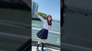 #可愛いくてごめん jk姿❣️のカンカンダンスの巻??