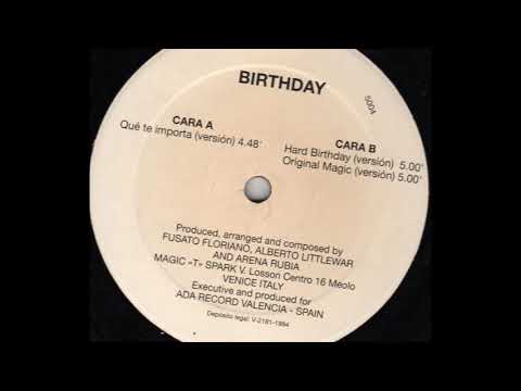 Magic ''T'' Spark - Birthday (Original Magic Version) (B2)
