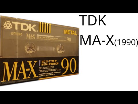 Mobius's Compact Cassette Tests - Type 4 TDK MA-X (1990)