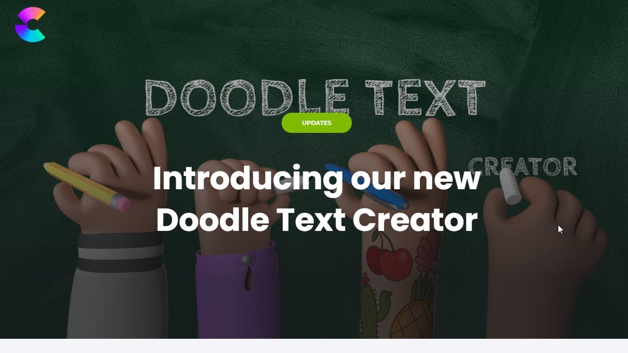 All New Doodle Text Creator in CreateStudio v1.5.0 Sept 2020