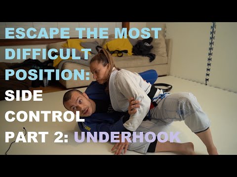 Escape side control fundamentals part 2:  Underhook escape (Lachlan Giles)