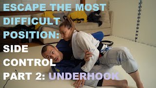 Escape Side Control Underhook Escape