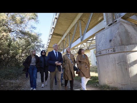 El Gobierno de Navarra presenta la solución integral para el puente de Marcilla a los ayuntamientos de la zona