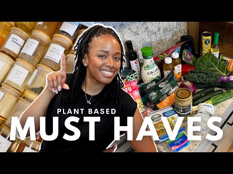 I've been plant-based for 6 years, and these are my MUST HAVES | brands and grocery list included