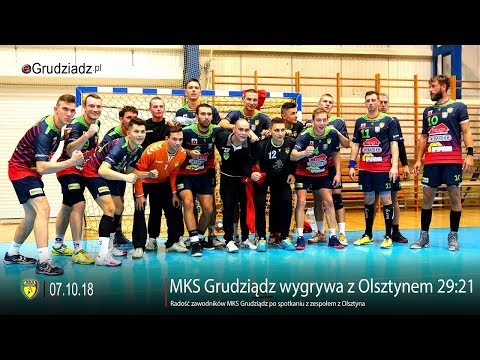 MKS Grudziądz wygrywa ze Szczypiorniakiem Olsztyn 29:21