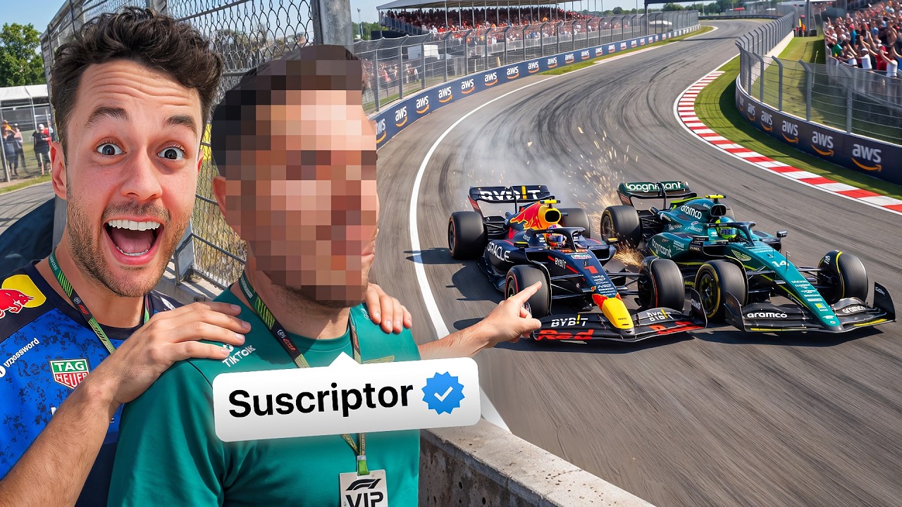 INVITÉ A UN SUSCRIPTOR A LA F1 - TheGrefg