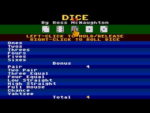 Dizzy Dice Atari