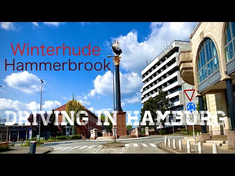 Driving in Hamburg *[Winterhude ➡️Hammerbrook]*