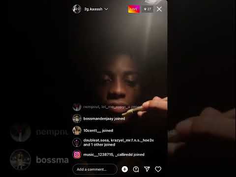 Kodak Black artist 2G Kaash on IG live “I’ll expose you!”
