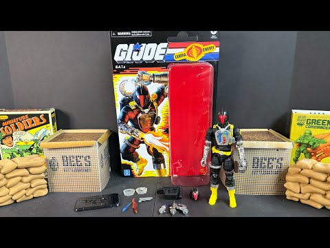 GIJoe Classified Retro Cardback Bat 