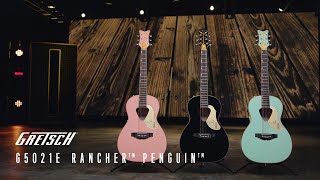 Video thumbnail for Gretsch G5021E Rancher Penguin Parlor Acoustic/Electrics | Gretsch Presents | Gretsch Guitars by Gretsch Guitars