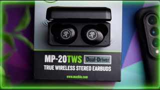 Video thumbnail for Top-Tier Sound -The Mackie MP-20TWS Earbuds by CEONTHEMAKING