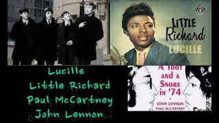 Lucille Little Richard Paul McCartney John Lennon