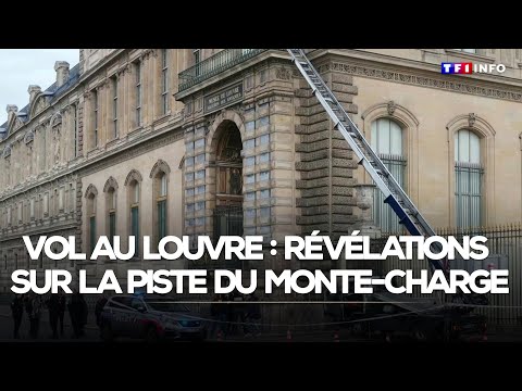 Vol au Louvre : nos révélations sur la piste du monte-charge｜TF1 INFO