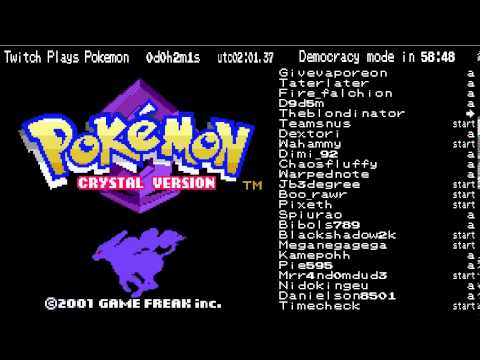 Start of a new Adventure Generation 2, Crystal! - Twitch Plays Pokemon Highlights