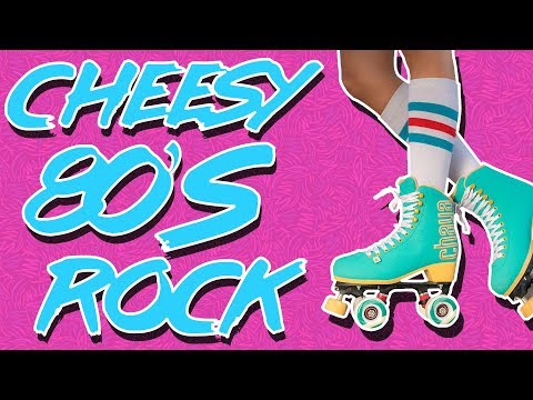 Cheesy 80's Rock Backing Track | D minor 155 BPM