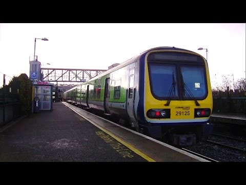 IE 29000 Class DMU Train number 29125 - Drumcondra, Dublin
