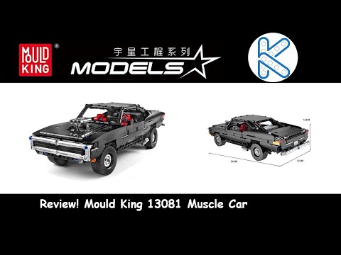 Review Mould King 13081 Muscle Car. Geklaut und verchromt