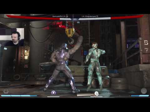 Injustice 2 2nd MP Set Gameplay pt20 - Darkseid vs. Green Lantern