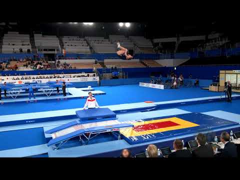 BONARTSEVA Aleksandra (RUS) W - 2019 Trampoline Worlds, Tokyo (JPN) - Qualification Double Mini R2