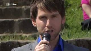 Andrew Carrington bei ZDF Fernsehgarten  23.05.2010