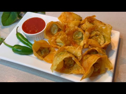 Chicken Wonton Recipe | Make and Freeze Ramadan Recipes | Ramzan Special Recipes