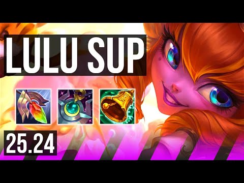 LULU & Jinx vs PANTHEON & Lucian (SUP) | TR Challenger | 25.24
