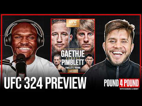 UFC 324 PREVIEW: Justin vs. Paddy, Sean vs. Song, Derrick Lewis, Umar Nurmagomedov! | Pound 4 Pound