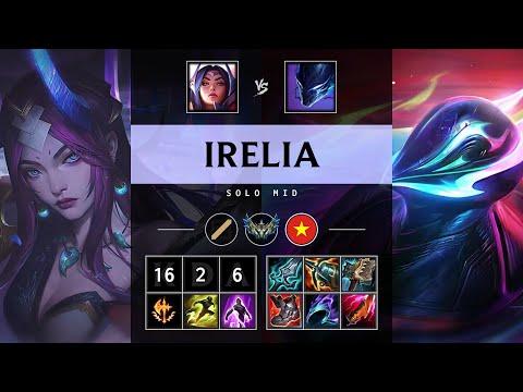 Irelia Mid vs Nocturne - VN Challenger Patch 25.18