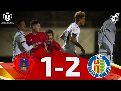 RESUMEN | CD Anaitasuna 1-2 Getafe CF | 1ª eliminatoria Copa de SM el Rey