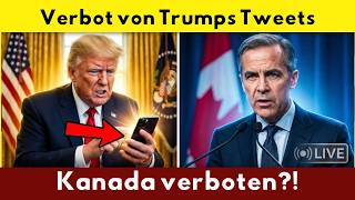 Trumps Kanada-Bann per Tweet: Mark Carney kontert live – 