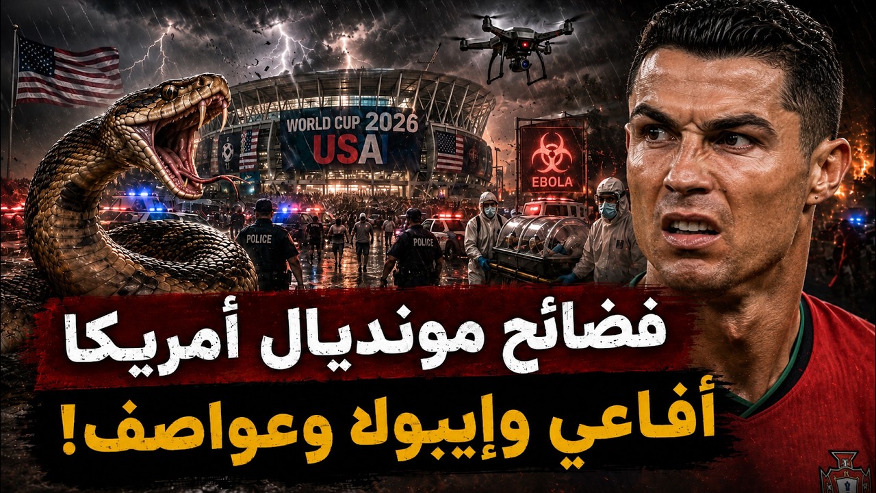 5 فضائح تضرب كأس العالم 2026 بأمريكا .. أفاعي تهاجم اللاعبين وعواصف رعدية و اضرا?