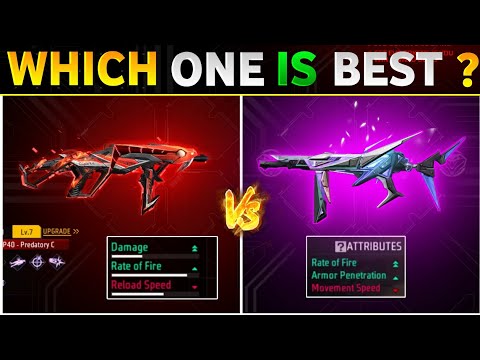 COBRA MP40 VS CHROMASONIC MP40 | BEST MP40 GUN SKIN | MP40 BEST SKIN IN FREE FIRE | MP40 BEST SKIN