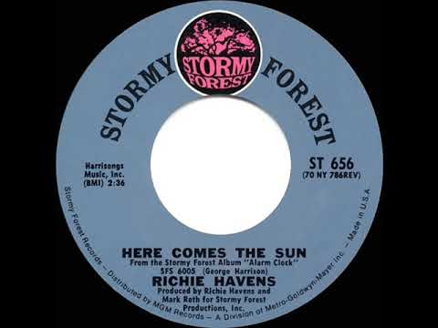 1971 HITS ARCHIVE: Here Comes The Sun - Richie Havens (mono 45--2:36 version)
