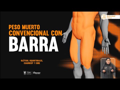 10 Peso muerto convencional con barra