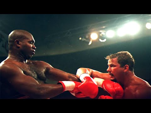 Tommy Morrison vs Donovan Ruddock - Highlights (SLUGFEST & KNOCKOUT)