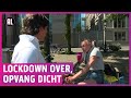 Boze daklozen demonstreren want opvang stopt
